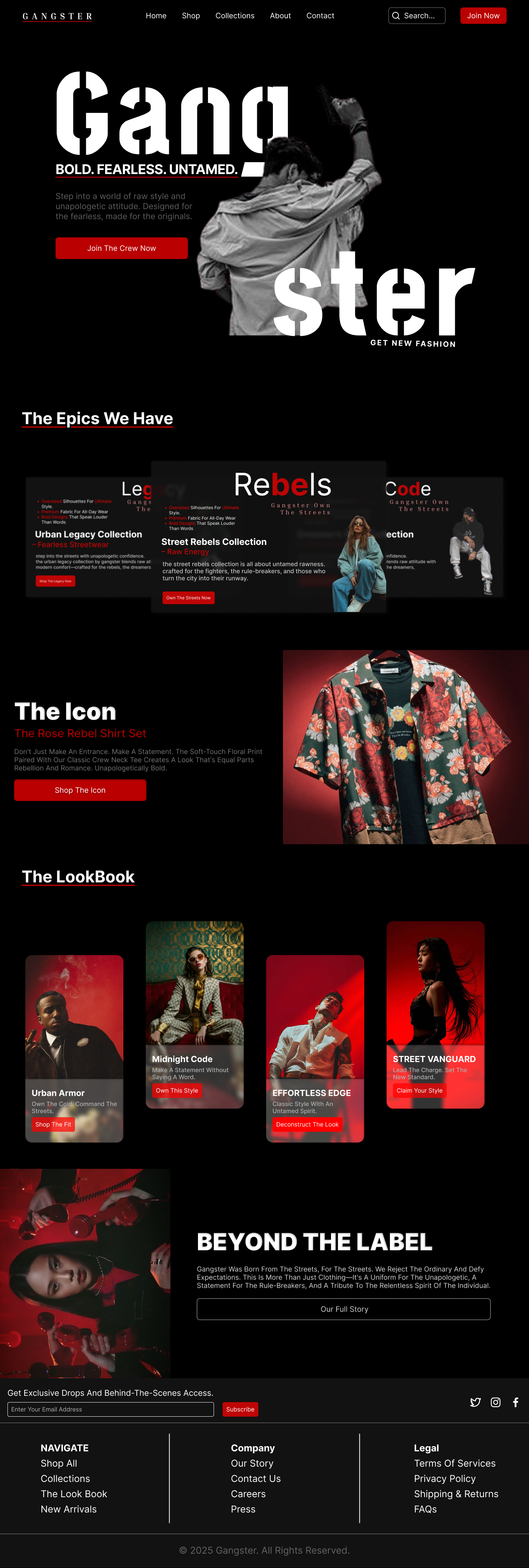 Gangster the Street Wear Brand